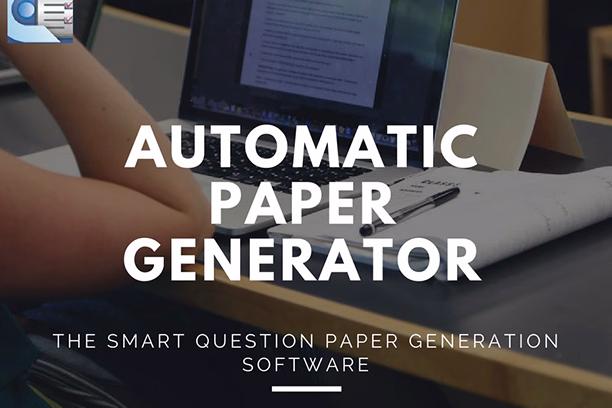 Randomized question paper generation software for creating balanced school exams and printable assessments